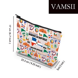 VAMSII Dominican Republic Travel Gift Dominican Republic Gift Dominican Republic Map Gift Dominican Republic Souvenir (DOMINICAN REPUBLIC)