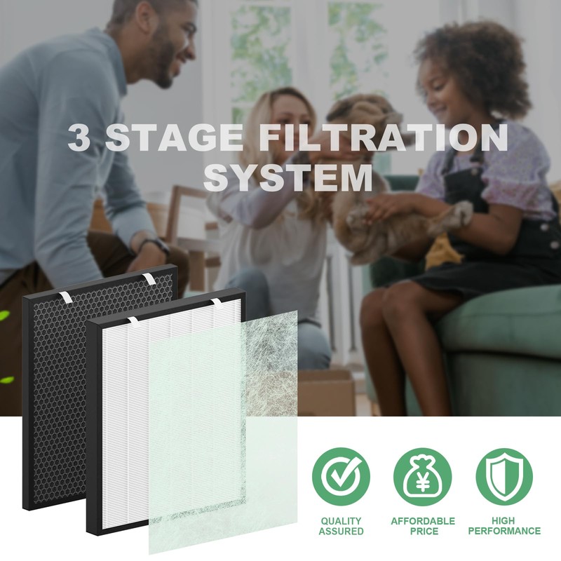 Air400 Replacement Filter for Bissell Air400, H13 True HEPA with