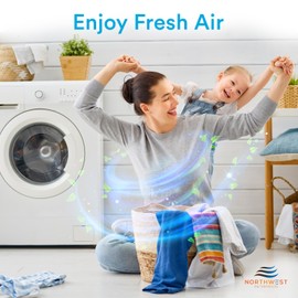 Dryer Filter Replacement - Compatible with Better Vent Indoor Dryer Vent Systems - Portable Indoor Dryer Filters - MERV 7 Double Filtration (24-Pack)