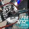 XOUX GRIZZLY 3/32" Alloy Chainring for One-Piece Crank – 44T