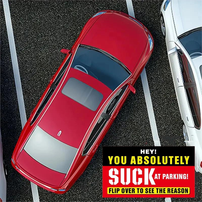 CDXHOME You Absolutely Suck At Parking Cards 100 Pack Durable