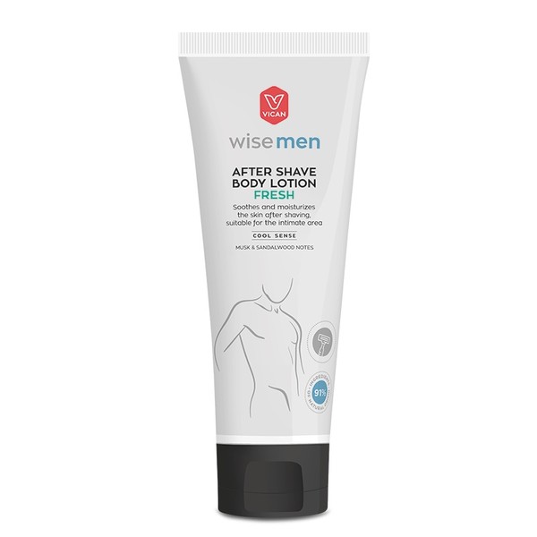 Vican Wise Men After Shave Body Lotion Fresh 200ml