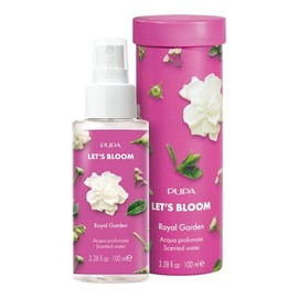 Pupa Milano Let's Bloom Scented Water, Royal Garden, 3.38 oz - Body Mist - Body Spray for Women - Long-Lasting Perfume - Floral Fragrance - Skin Care
