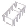 BBQ Skewer Rack Lightweight Portable Sturdy Structure Stainless Steel Wear