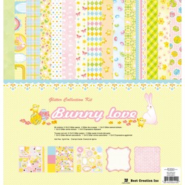 Best Creation 12-Inch by 12-Inch Bunny Love Collection Kit