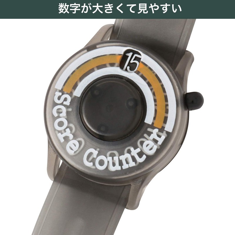Tabata GV0903 BK Score Counter, Golf Round Equipment, Watch Score