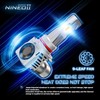 NINEO H11 Bulbs,H11 Fog Lights With Cooling Fans In-Line Wireless