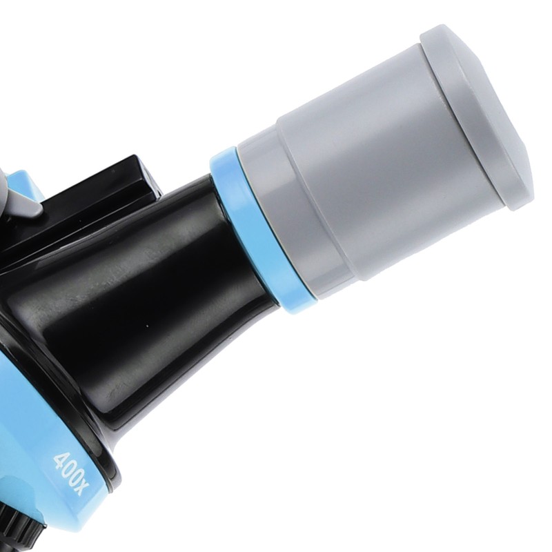 40X‑1200X High Definition Microscope Monocular Plastic Biological Microscope for ChildBlue