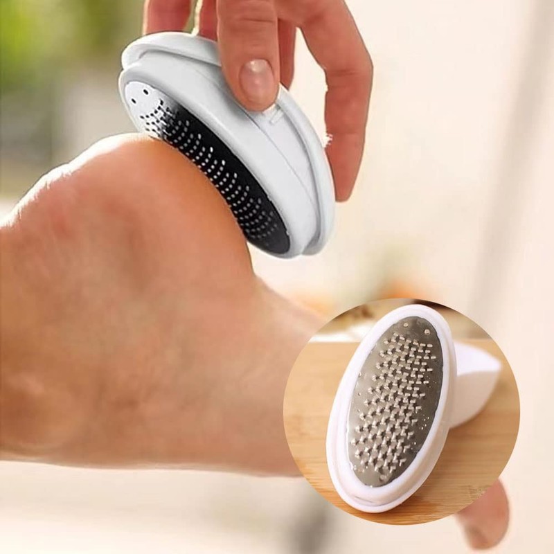 XINGYIYIJIA Egg Shape Foot Scrubber to Remove Foot Cuticles Tool