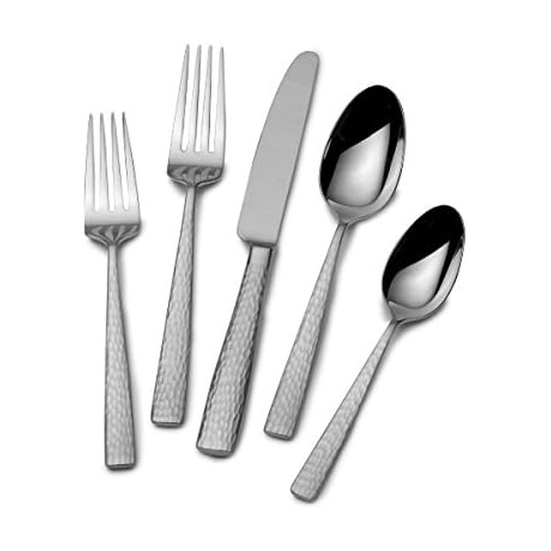 Mikasa 5204880 Oliver 20-Piece 18/10 Stainless Steel Flatware Set, Service