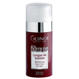 GUINOT Longue Vie Homme, 24h Pflege Gesichtscreme für Männer, Très Homme, 50ml