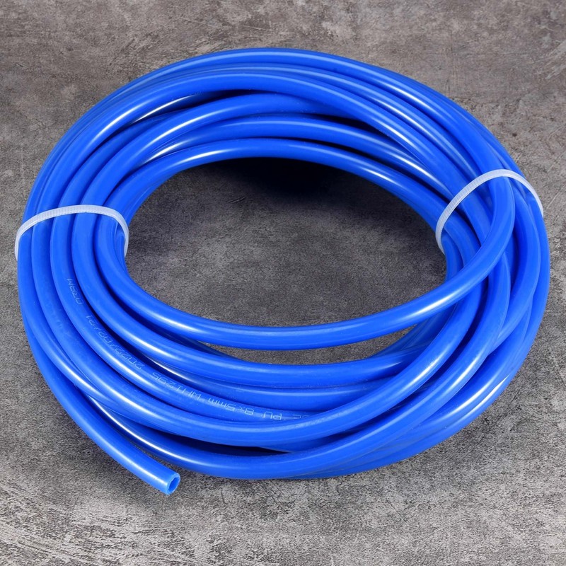 8mm(OD) x 5mm(ID) PU Air Tubing Pipe Hose 10 Meter