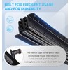 REGUDA Undermount Heavy Duty Drawer Slides Rail Bottom Mounted Full