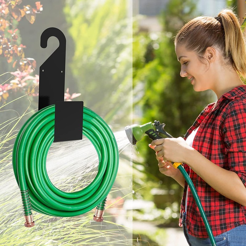 Ebliiny Garden Hose Holder for 150ft Expandable Hose Hanger Large