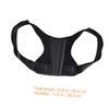TOVINANNA 1pc Adjustable Upper Back Brace Posture for Women Breathable