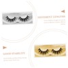 Healeved 12pairs False Eyelashes Thick and Flared Natural Look Grafting