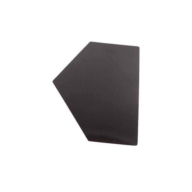 Passenger Seat Storage Box Mat Trim Carbon Fiber Replacement for