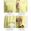 Men's Sun Protection Fishing Shirts Long Sleeve Travel Work Shirts