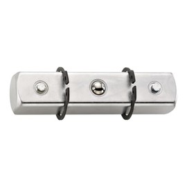 Stahlwille 59010001 Extra-Long Square Drive Connector 1/4" - 1/4" for Torque Wrenches and Insert Tools, Firmly Locked, Dual Usability, Made in Germany