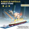 YELIY - Modelo Titanic de Bloques Microset - Kit de