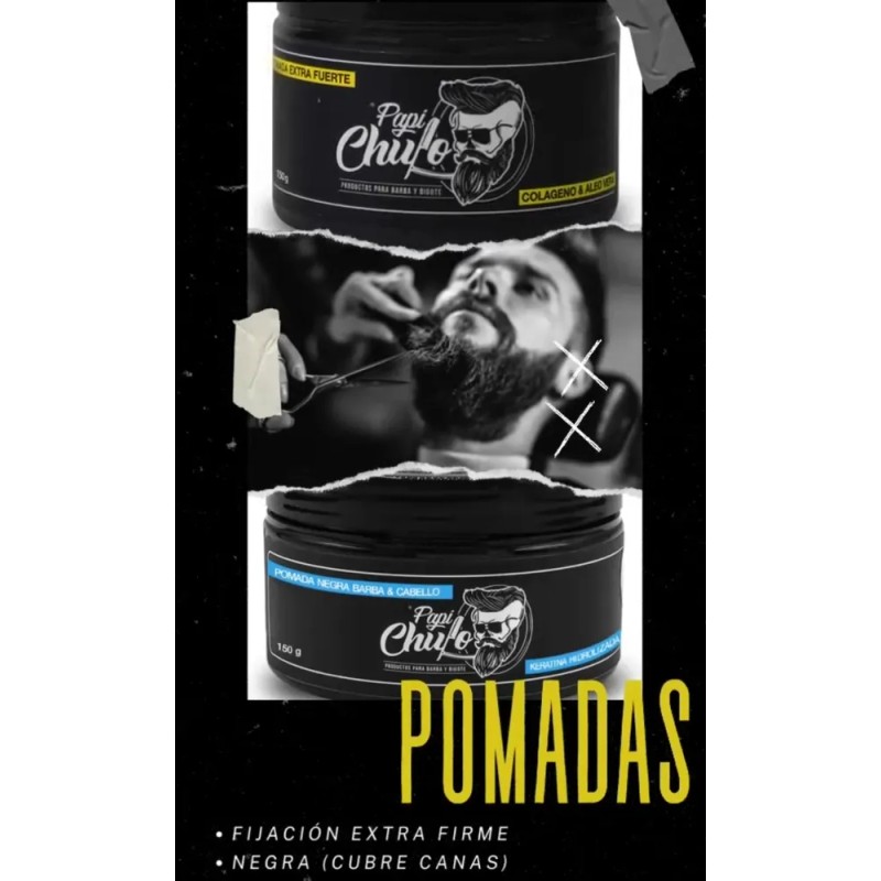 Pomada Matte En Crema Barba Y Cabello 150gr- Papi Chulo