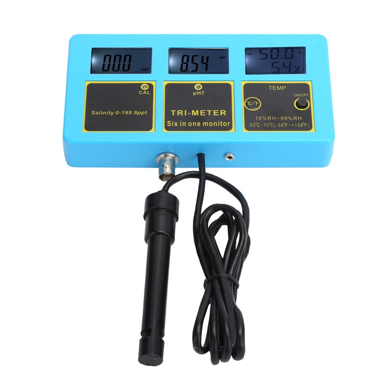 4 in 1 Water Quality Test Pen PH Salinity Meter