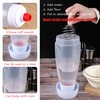 Dough Scoop, Pancakes, 1000 ml Dough Scoop with Scale and