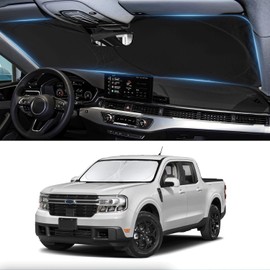 Parasol para parabrisas Maverick Ajuste personalizado para Ford Maverick XLT, Limited, Platinum 2020-2025 2026 Accesorios Plegables Protección para ventanas Cubierta para parabrisas Protector solar
