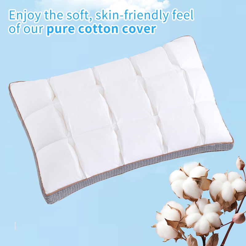 YOUR MOON Soft Pillow Queen Size Set of 2, Super
