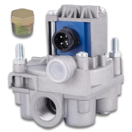 NEXAGEBIUS Trailer ABS Relay Valve Compatible with Wabco 4721950330 & Meritor S4721950330 12V Trailer ABS Relay Valve Modulator Valve Replace 4721950339 S472-195-033-0