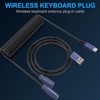 USB to Type C Keyboard Cable Maximum 9.8ft 4Pin Aviation