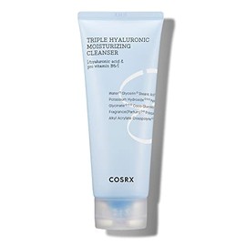 Cosrx Hydrium Triple Hyaluronic Moisturizing Cleanser 5.07 Fl.oz / 150Ml | Daily Cleanser for Dry Skin with Hyaluronic Acid & Vitamin B | Animal Testing Free, Paraben Free, Korean Skin Care