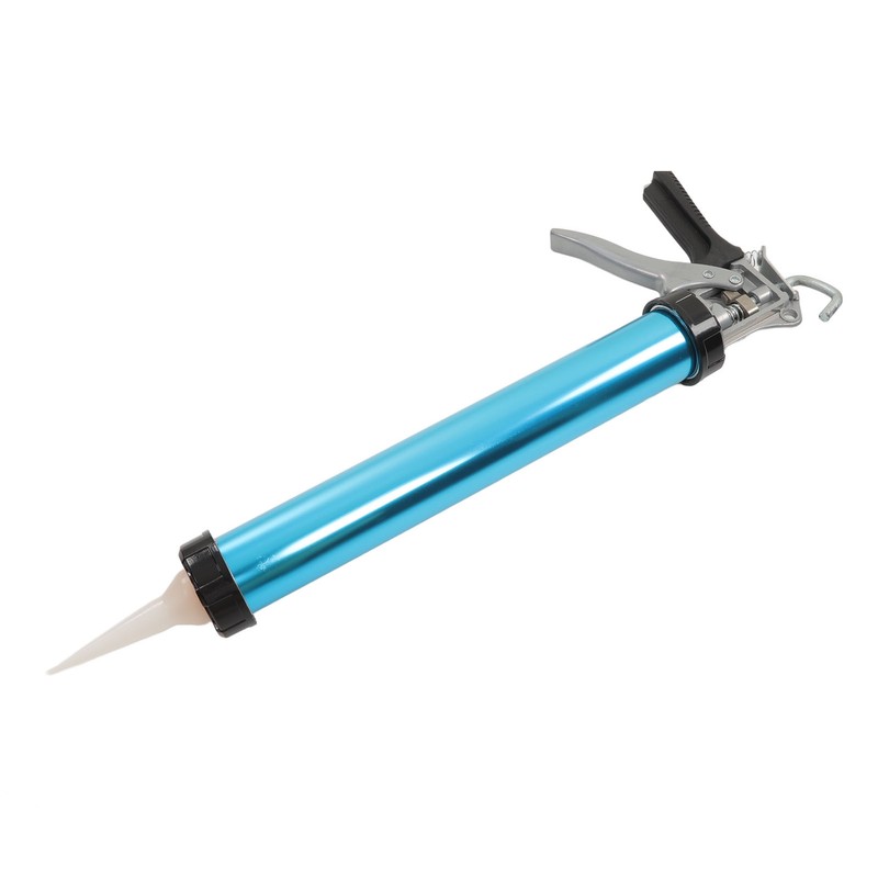 Professional Hand Caulking Gun Drip Free Aluminum Effort Saving Rotatable
