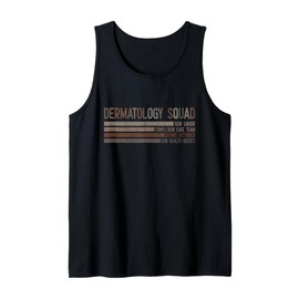 Vintage Dermatology Squad Skin Savior Dermatologist Derm Tank Top