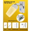 1 Pack 12V RV Reading Light with USB Port -