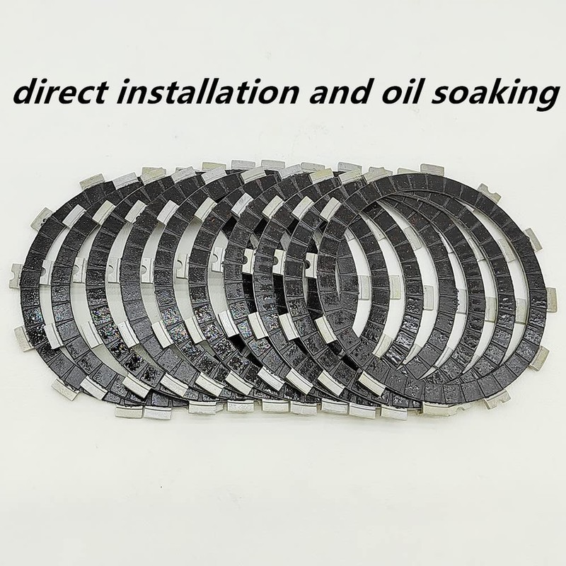 BIGLKNM Clutch Kit Friction Plates & Heavy Duty Springs Gasket