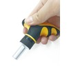 Ratchet Screwdriver, 1/4 T Handle Ratchet Driver,Mini Ratcheting Bit Driver