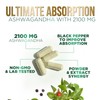Herbal Ashwagandha 2,100 mg - Extra Strength Unwind, Calm &