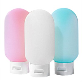 Travel Bottle Covers,3 Pack Travel Size Container Sleeves, Travel Accessories for Shampoo Lotion Conditioner Wash Body