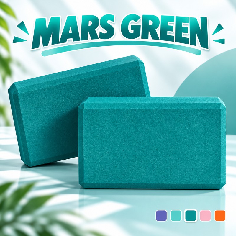 2 Pcs Yoga Foam Block for Stretching & Balance –
