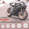 Autodomy Wheel Rim Sticker, Complete Set for 2 Wheels from
