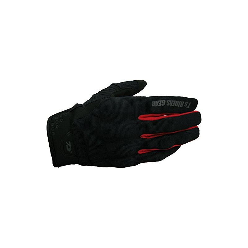 T's TSG-43A Protection Mesh Gloves Black/Red M