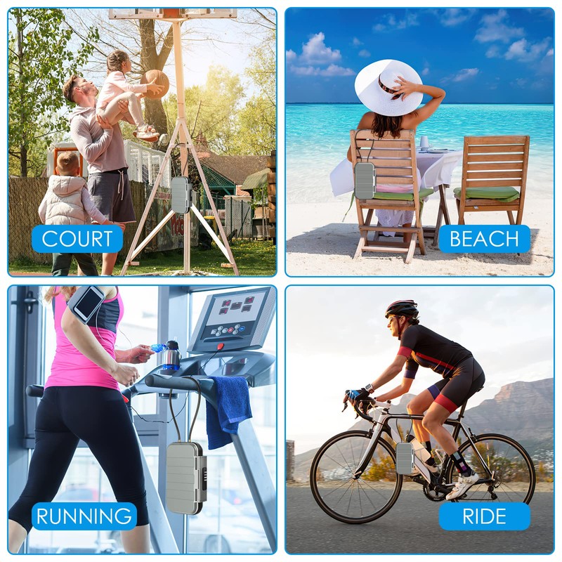 AMIR Portable Safe Box, Combination Security Case LockBox with Code,