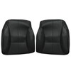NLQR Driver and Passenger Side Bottom Replacement Microfiber Leather Seat