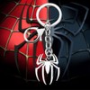 PLITI Spider Keychain Spider Lover Gift Spider Hero Fan Gift
