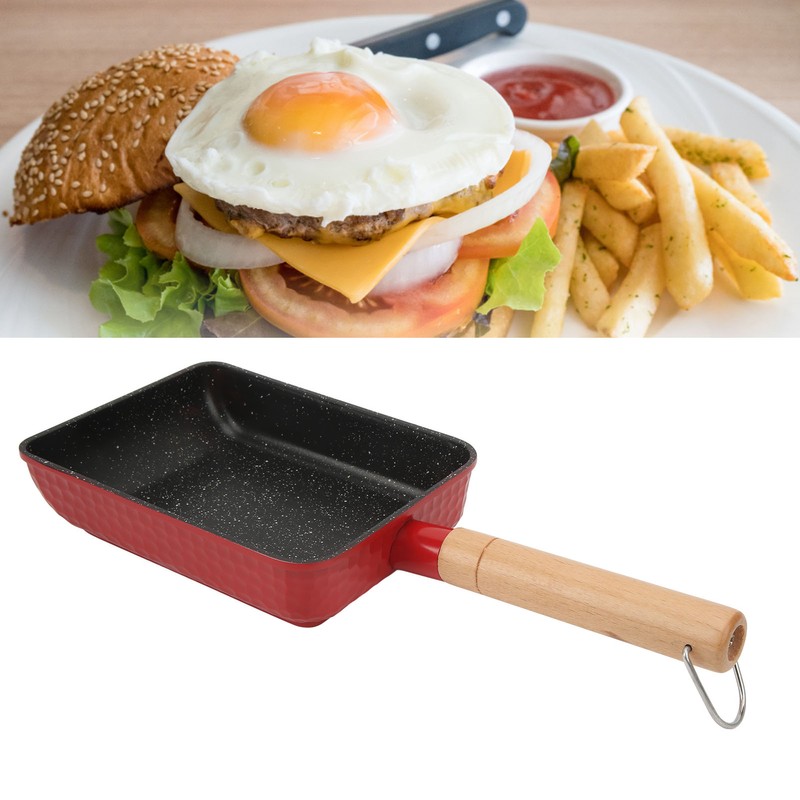 Tamagoyaki Japanese Omelette Pan Home Mini Nonstick Pan Multifunctional Pan
