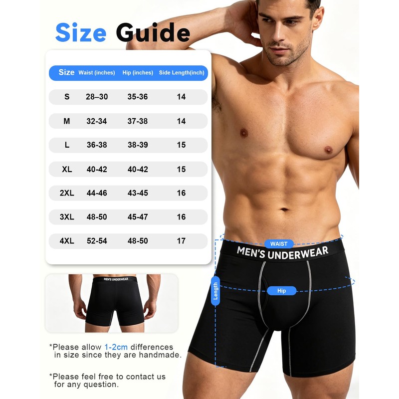 Incontinence Underwear for Men, Mens Incontinence Underwear Washable