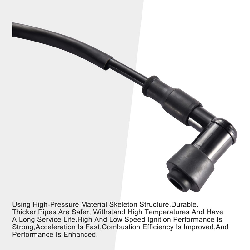 GOOFIT 3 Pin Ignition Coil Plug for GY6 4 Stroke