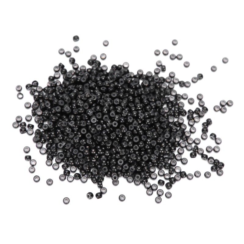 3 Bottles 3.0mm Silicone Micro Links Rings Beads Small Comfortable