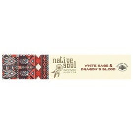 Native Soul White Sage & Dragon's Blood Incense Sticks 23cm